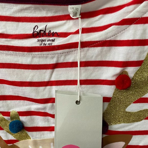 Boden Rudolph Reindeer Tee - Picture 4 of 4